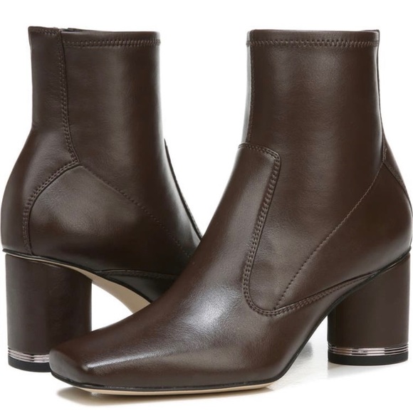 Franco Sarto Pisa Square Toe Bootie - Picture 1 of 13